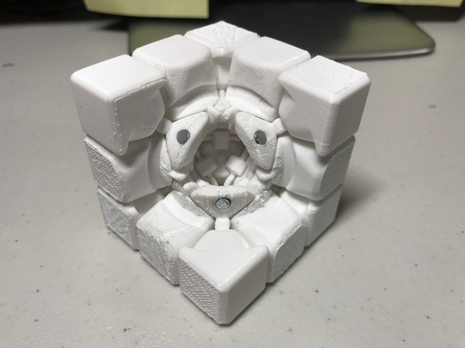 Magnetically Stabilized Puzzle Cube thumbnail