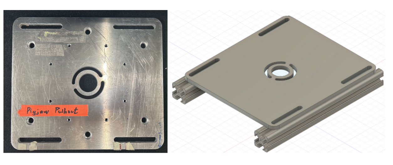 Machined Pigjaw fixture