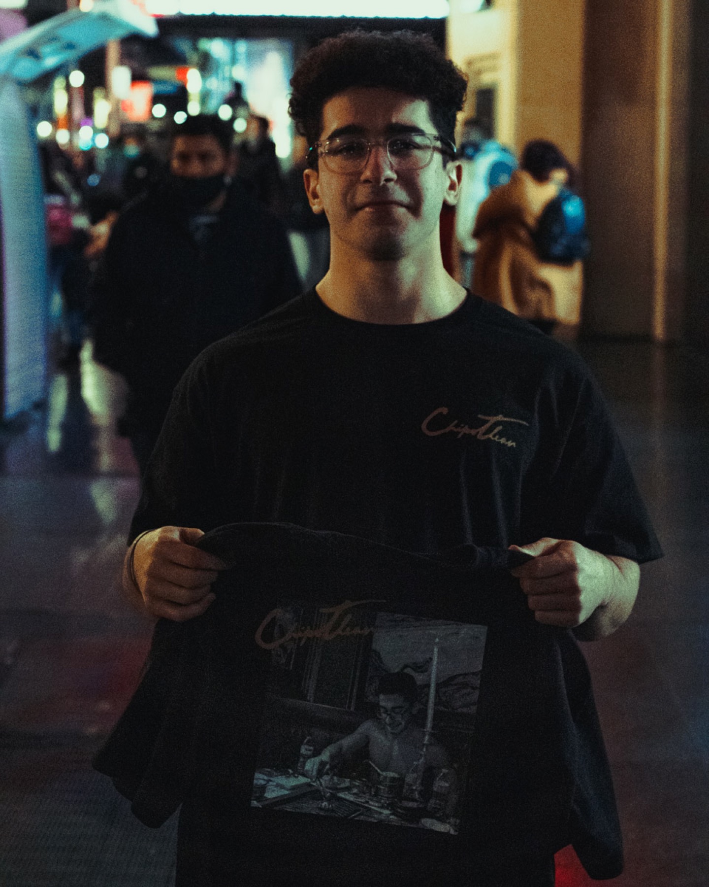 Portrait with the black Chipotlean tee